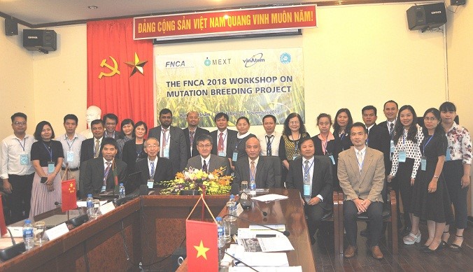 Hội thảo quốc tế thuộc Dự án Giống đột biến trong khuôn khổ Diễn đàn Hợp tác hạt nhân châu Á – (FNCA)
